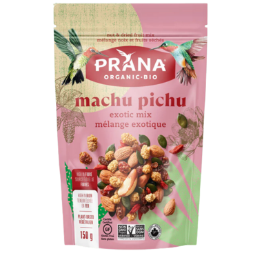PRANA, MACHU PICHU - FRUIT & NUT MIX, 8 x 150 G