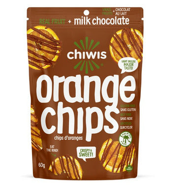 CHIWIS, ORANGE CHIPS, 12 x 50G