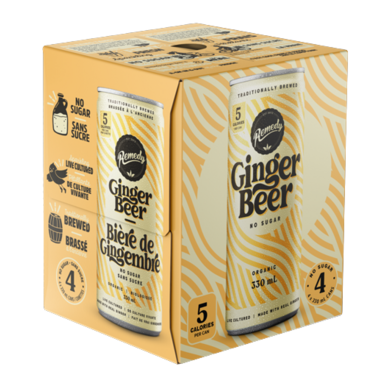 REMEDY, GINGER BEER, 6 x 4X330 M