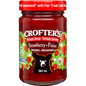 CROFTER'S ORGA, PREMIUM FRUIT SPREAD - STRAWBERRY FAM S, 6 x 383ML