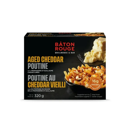 BATON ROUGE POUTINE CHEDDAR, 8 X 320 G