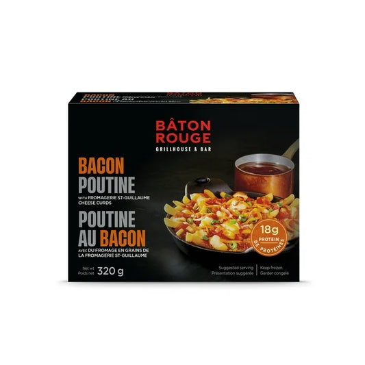 BATON ROUGE POUTINE BACON, 8 X 320 G