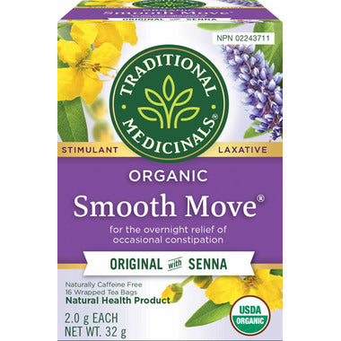 TRADITIONAL MEDICINALS, SMOOTH MOVE, 6 x 16CT