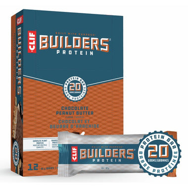 CLIF/LUNABAR, BUILDERS PB BAR, 12 x 68 G