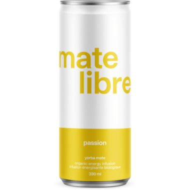MATE LIBRE, PASSION - YERBA MATE, 12 x 330ML