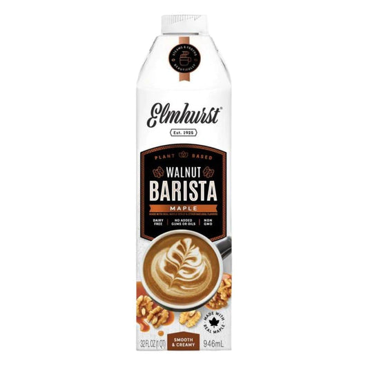 ELMHURST MILKED, MAPLE WALNUT BARISTA, 6 x 946ML