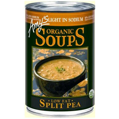 AMY'S KITCHEN, SPLIT PEA SOUP LSOD OR, 12 x 398ML