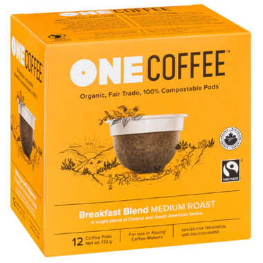 ONE COFFEE, BREAKFAST BLEND OR, 6 x 132 G