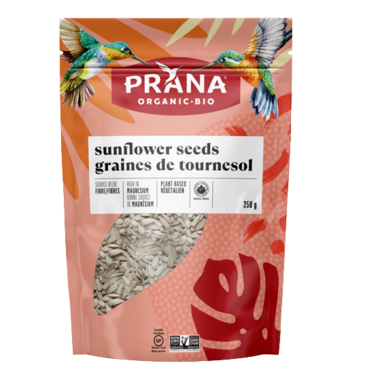 PRANA, RAW SUNFLOWER SEEDS, 6 x 250G