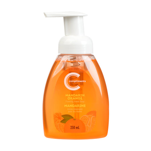 COMPLIMENTS MANDARIN ORANGE MOUSSE SOAP, 6 X 250 ML
