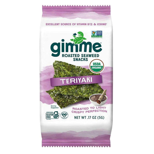 GIMME, TERIYAKI RSTD SEAWD SNCK 10G, 12 x 10 G