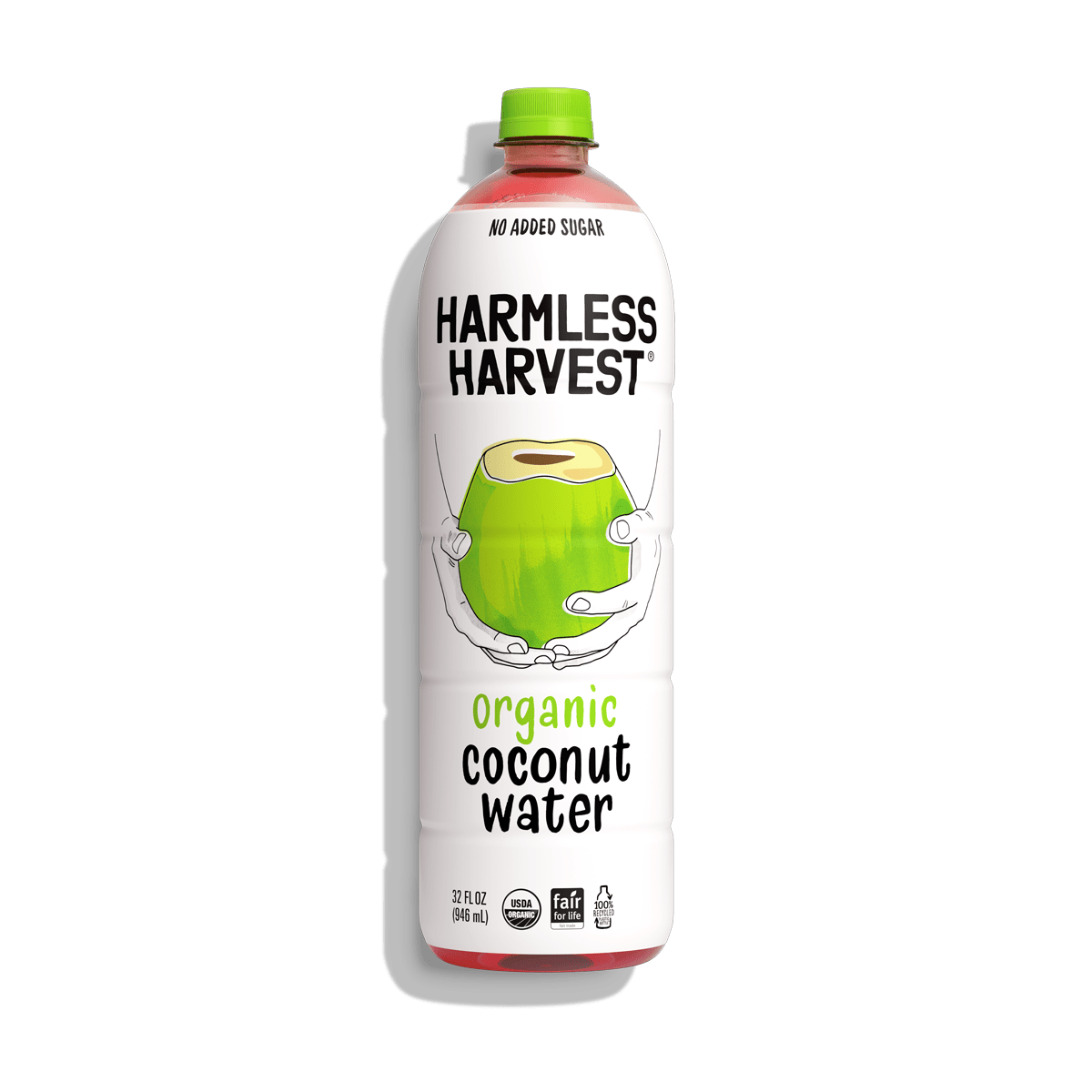 HARMLESS HARVES, 946ML ORGANIC COCONUT WATER, 6 x 946ML