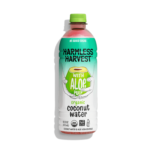 HARMLESS HARVES, 473ML ORGANIC COCONUT WATER, 12 x 473ML