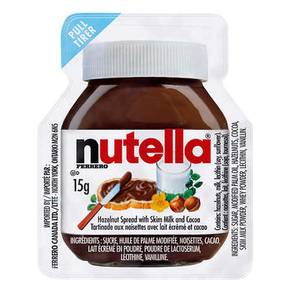 NUTELLA SPREAD HAZELNUT COCOA PORTION PACKS, 120 x 15G