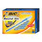 BIC, ROUND STIC 1.0 MM MEDIUM-POINT BLUE BALLPOINT PENS, 60 UNITS