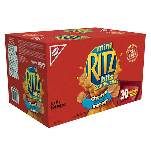 CHRISTIE MINI RITZ BITS SANDWICHES, 30 x 42G