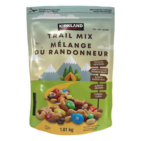 KIRKLAND SIGNATURE TRAIL MIX, 1.81KG