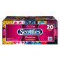 SCOTTIES PREMIUM FACIAL TISSUES 2 PLY, PACK OF 20