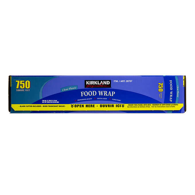 KIRKLAND SIGNATURE FOOD WRAP, PACK OF 2