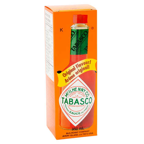 TABASCO ORIGINAL PEPPER SAUCE 350 ML