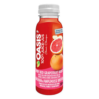 OASIS RUBY GRAPEFRUIT BURST JUICE, 24 X 300ML