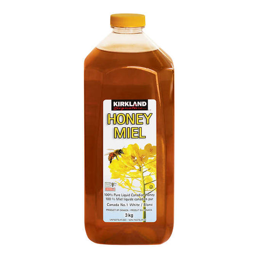 KIRKLAND SIGNATURE 100% PURE LIQUID HONEY, 3KG