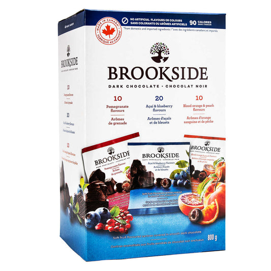 BROOKSIDE, DARK CHOCOLATE VARIETY PACK, 40 x 20 G