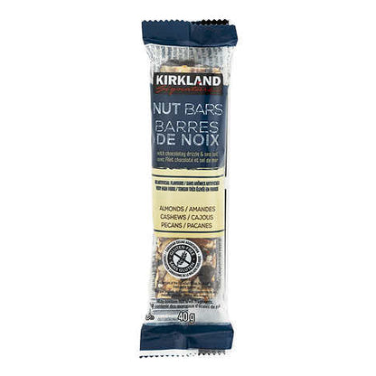 KIRKLAND SIGNATURE NUT BARS, 24 X 40G