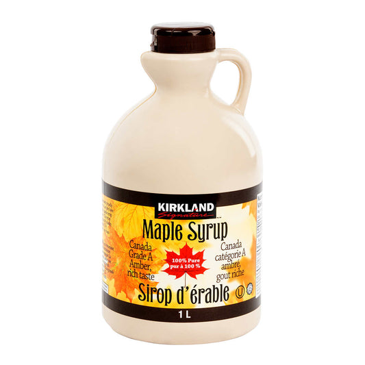 KIRKLAND SIGNATURE, PURE MAPLE SYRUP, 1 L