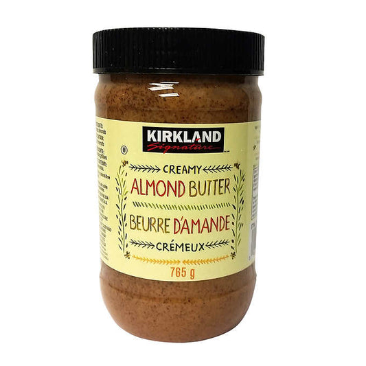 KIRKLAND SIGNATURE CREAMY ALMOND BUTTER 765 G