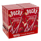GLICO, CRUNCHY STRAWBERRY POCKY STICKS, 10 X 51 G