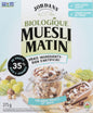 JORDANS, ORGANIC FRUIT & NUT MUESLI, 6 x 375G