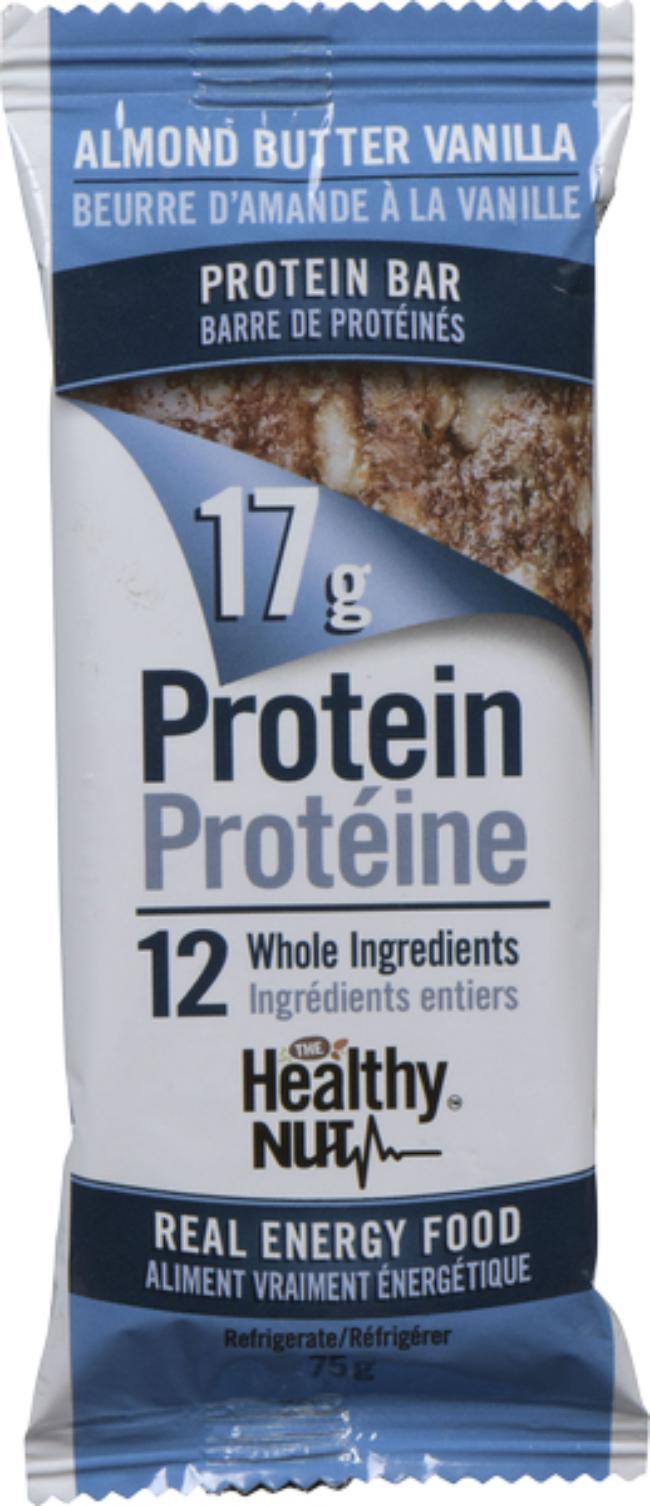 THE HEALTHY NUT, ALMOND BUTTER VANILLA, 12 x 75G