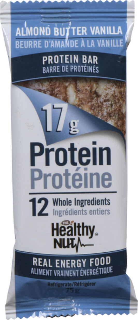 THE HEALTHY NUT, ALMOND BUTTER VANILLA, 12 x 75G