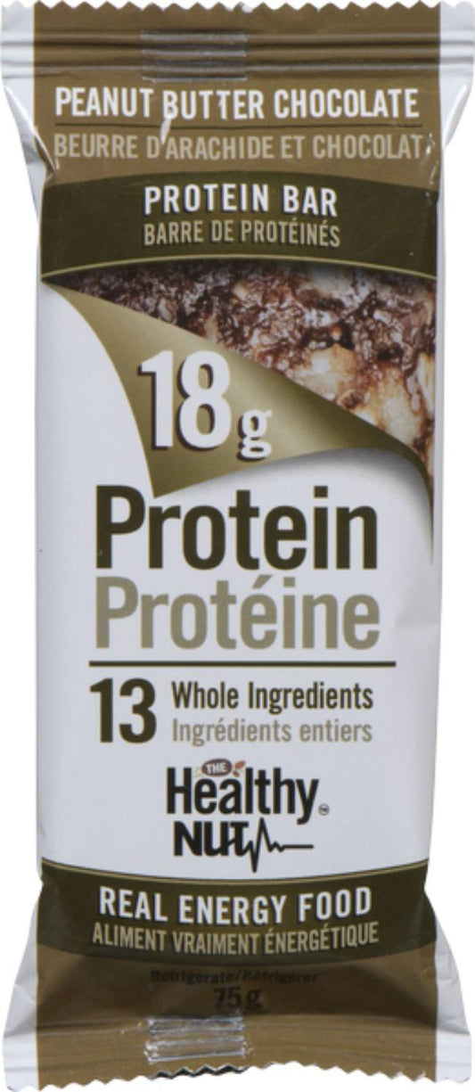 THE HEALTHY NUT, PEANUT BUTTER CHOCOLATE, 12 x 75G