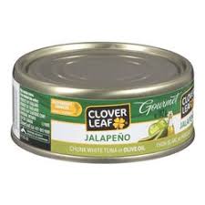 CLOVERLEAF WHITE TUNA IN OIL JALAPENO, 12 X 142 G