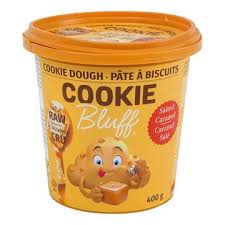 COOKIES BLUFF CARAMEL SEA SALT COOKIE DOUGH, 12 X 400 G