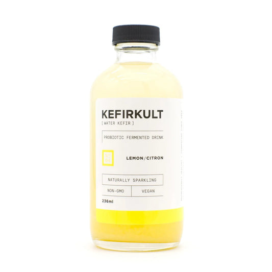 KEFIRKULT, LEMON, 12 x 236ML