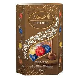 LINDT, LINDOR ASSORTED 900GR
