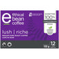 ETHICAL BEAN, LUSH - MEDIUM DARK ROAST 12 PODS, 6 x 132G
