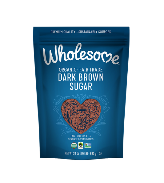 WHOLESOME SWEET, DARK BROWN SUGAR OR, 6 x 681G
