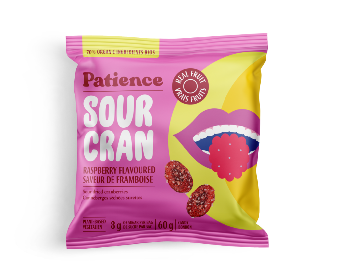 PATIENCE & CO, RASPBERRY CANDY, 8 x 60G