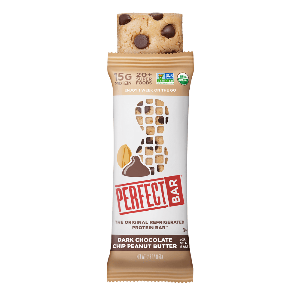 PERFECT BAR, DARK CHOCOLATE CHIP PEANUT BUTTER, 16 x 65G