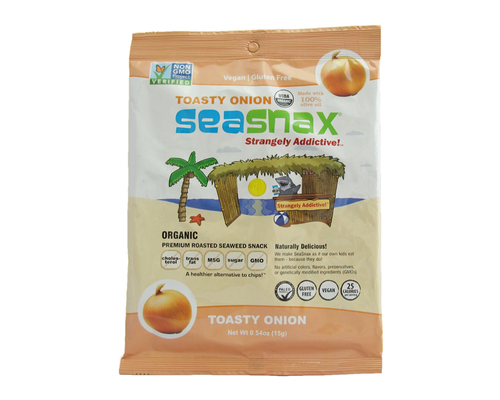 SEA SNAX, TOASTY ONION FULL SHEET OR, 16 x 15 G