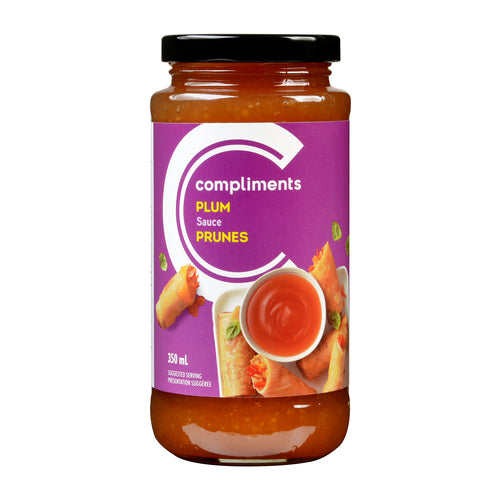 COMPLIMENTS PRUNE SAUCE, 12 X 350 ML