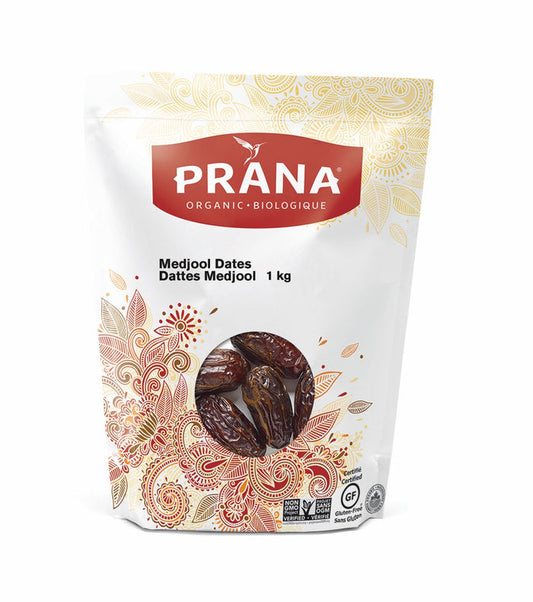 PRANA, ORGANIC MEDJOOL DATES, 4 x 1 KG