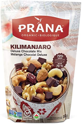 PRANA, KILIMANJARO DELUXE CHOCOLATE MIX 310G, 6 x 310G