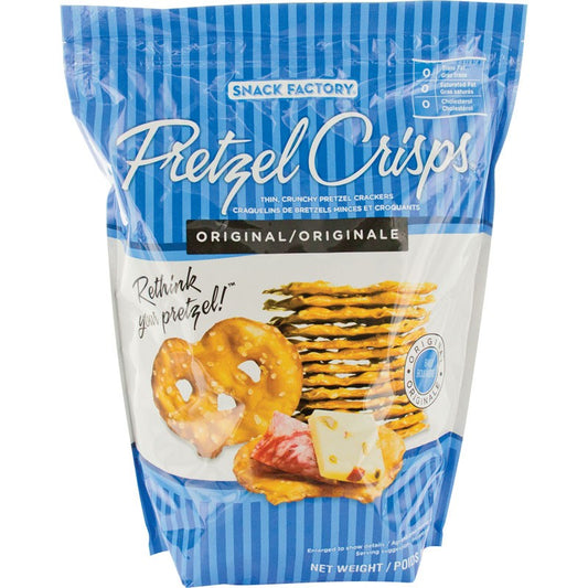 SNACK FACTORY PRETZEL CRISPS 737G
