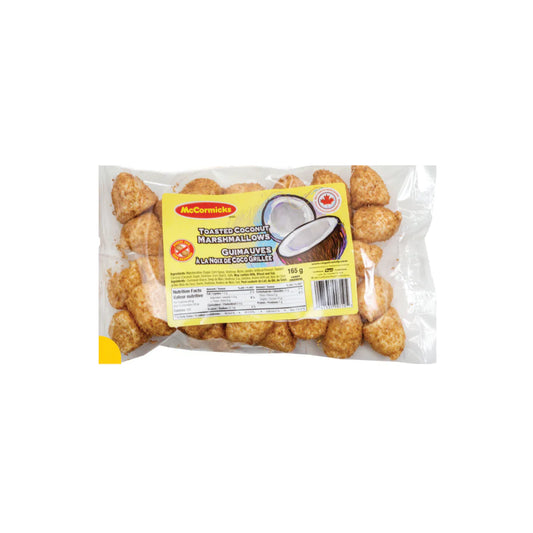 MCCORMICK GRILLED COCONUT MARSHMALLOWS, 24 X 165 G
