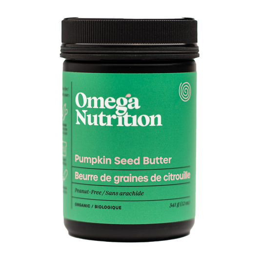 OMEGA NUTRITION, PUMPKIN SEED BUTTER, 6 x 341G